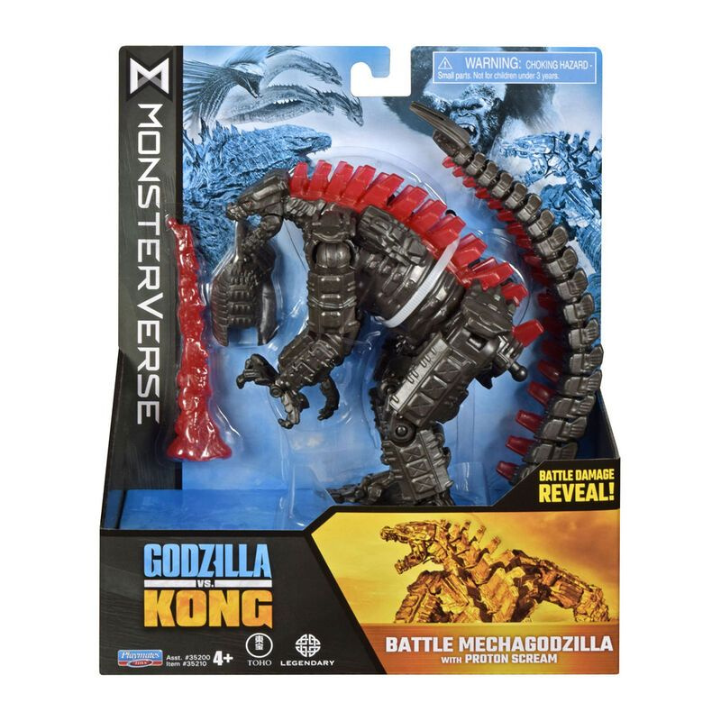 Playmates Toys Monsterverse Godzilla vs Kong King of The Monsters / Сразитесь с Мехагодзиллой с фигурными #1