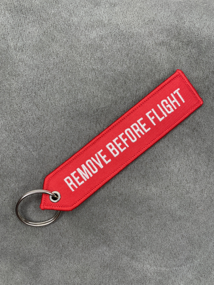 Тканевая ремувка REMOVE BEFORE FLIGHT Изъять Перед полетом #1