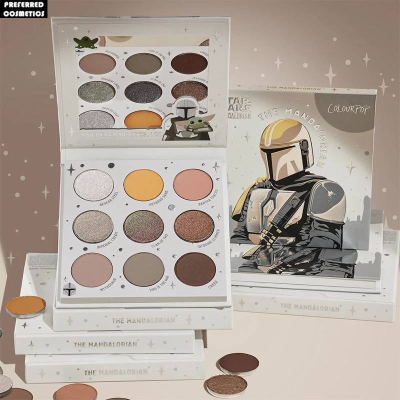 Colourpop - 9-цветная палитра теней для век - The Mandalorian #1