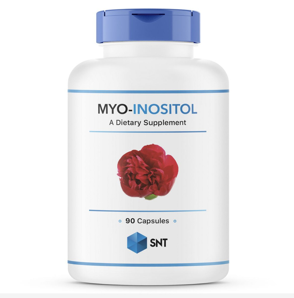 SNT, Myo-Inositol, Мио-Инозитол, 750 мг, 90 капсул #1