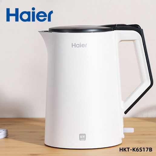 Haier Электрический чайник Haier Электрический умный чайник;с функцией подогрева;HKT-K6S17B, белый, черный #1