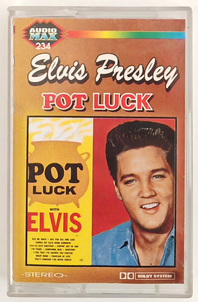 Аудиокассета Elvis Presley, "Pot Luck with Elvis" #1