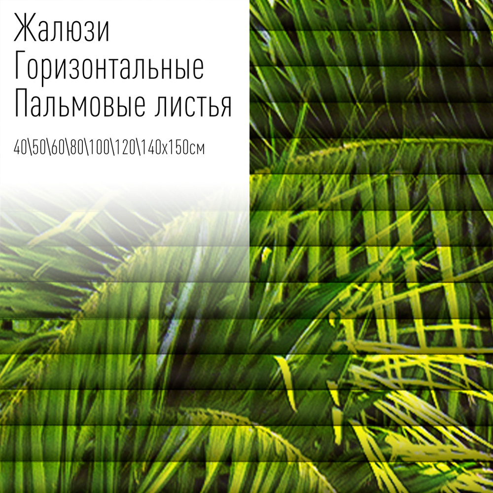 Жалюзи горизонтальные алюминиевые на пластиковые и деревянные окна с фотопечатью, 40x150 см, AzarovaPro, #1