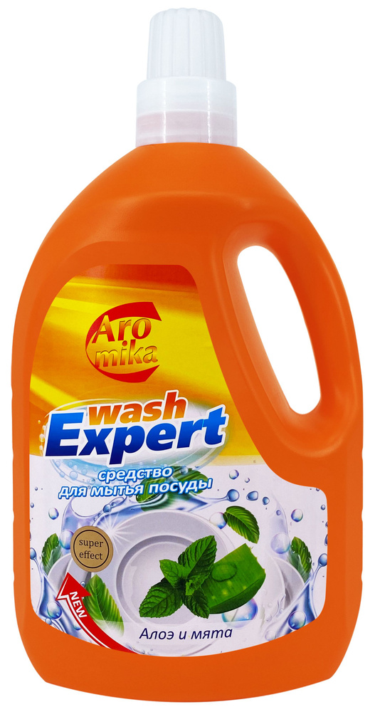 Гель для посуды Wash Expert Алоэ, 3300мл #1