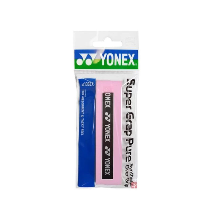 Обмотка для ручки Yonex Overgrip AC108EX Super Grap Pure х1, Light Pink #1