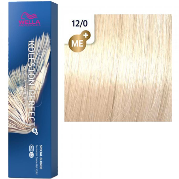 Wella professional Koleston Perfect крем-краска 12/0 ультраяркий блонд натуральный - 60 мл  #1