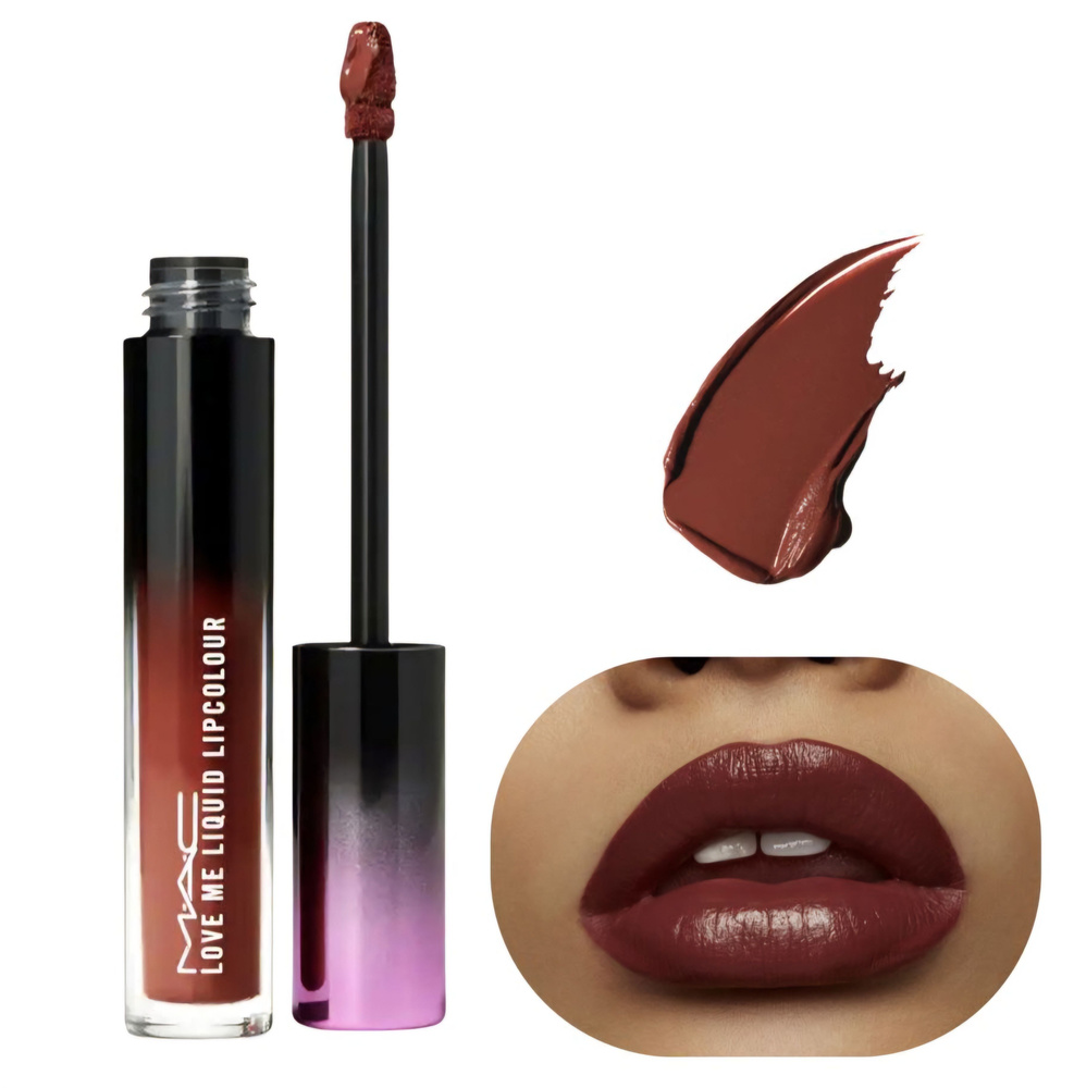 MAC love me liquid lipcolour жидкая губная помада Bated Breath #1