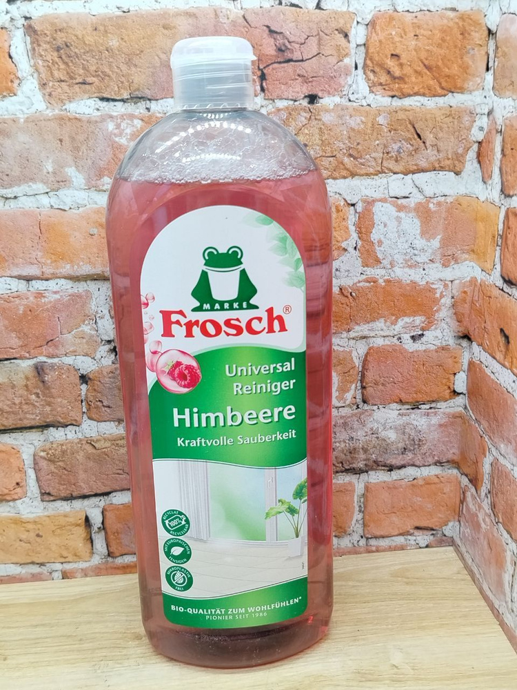 Frosch Universal Reiniger Himbeer Универсальное чистящее средство для любых поверхностей Малина 750 мл #1