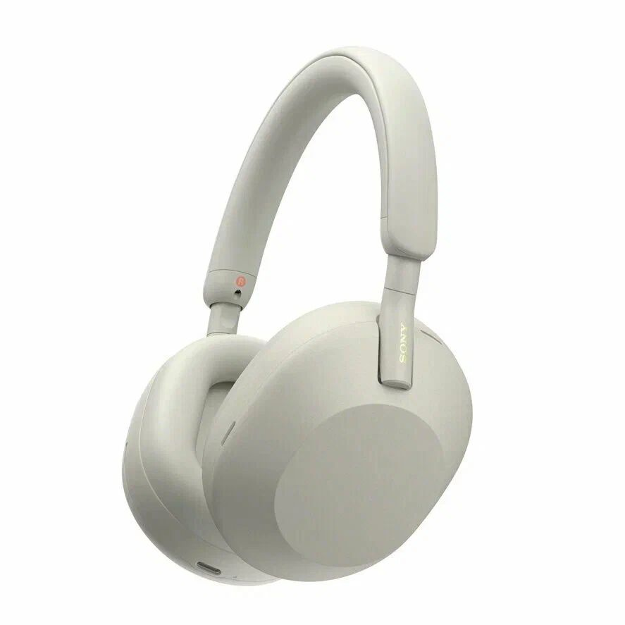 Беспроводные наушники Sony WH-1000XM5 Global, бежевые #1