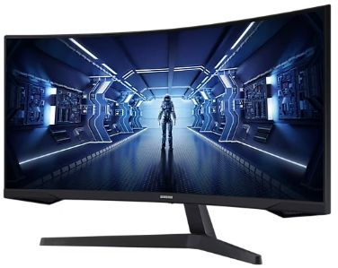 Samsung Монитор 34 SAMSUNG Odyssey G5 LC34G55TWWIXCI VA 3440x1440 165Hz 1мс 250кд м2 2500:1 1xHDMI 1xDP, #1