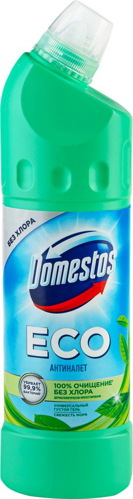 Средство для чистки DOMESTOS Eco Свежесть моря, универсальное, 750мл  #1