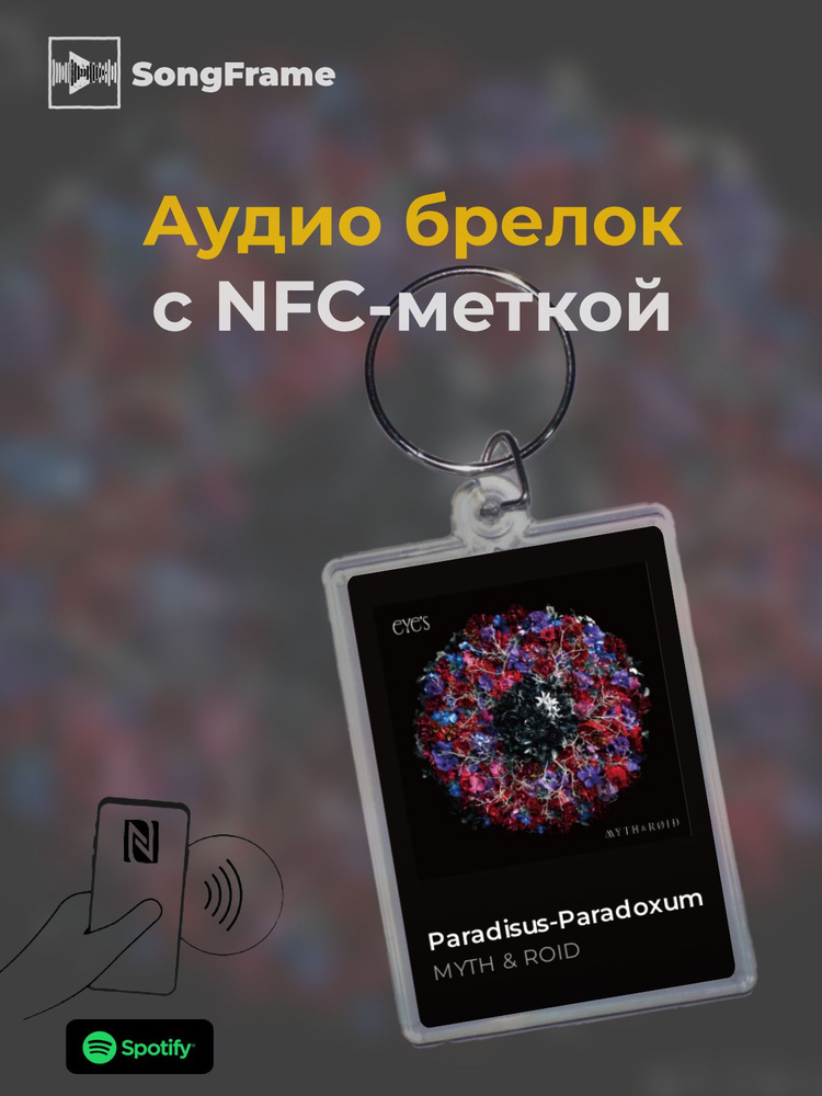 Брелок Spotify с NFC Трек: MYTH & ROID - Paradisus-Paradoxum #1