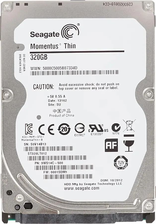 Seagate 320 ГБ Внутренний жесткий диск (ST320LT012)  #1