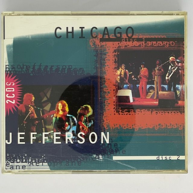 Музыкальный диск Chicago / Jefferson Airplane (2CD, USA) '96 MINT #1