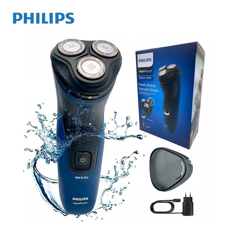 Philips Электробритва S1121/41, синий, черный #1