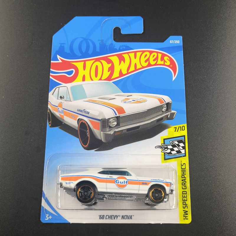 Машинка Mattel Hot Wheels 2019 C4982 68 Chevy Nova #1