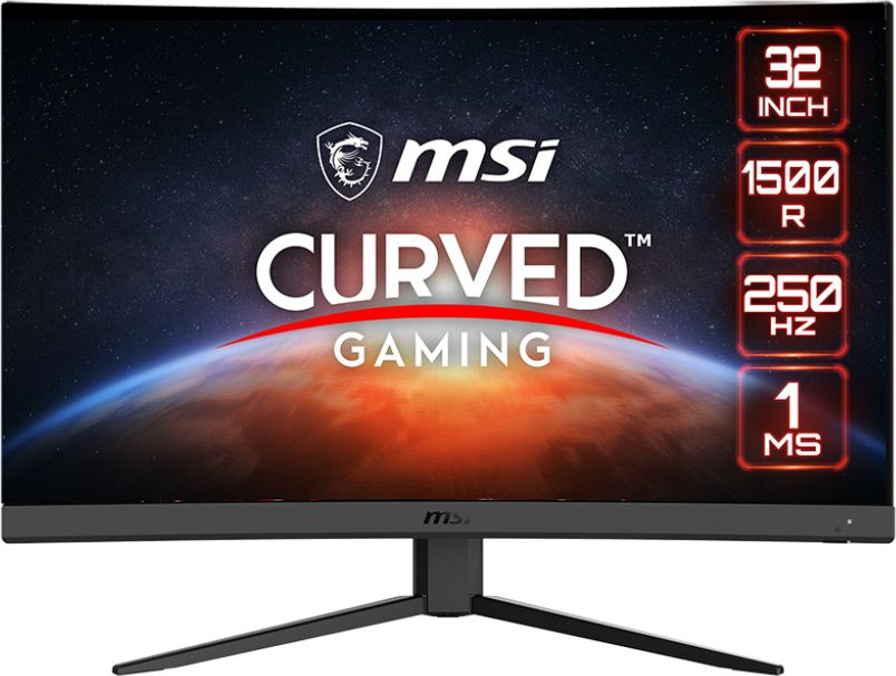 MSI 31.5" Монитор 9S6-3DA61T-047, черный #1