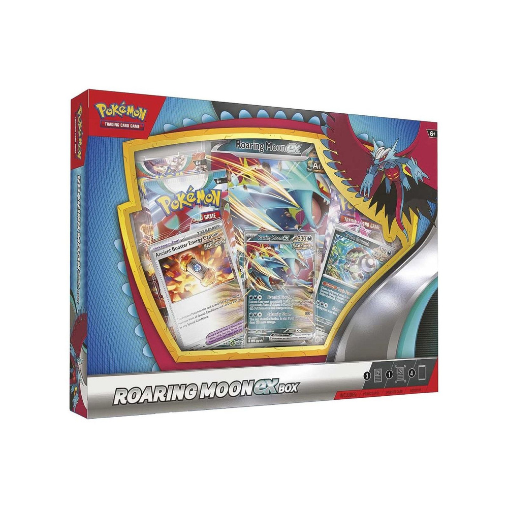 Покемон карты коллекционные: Pokemon TCG PKM Roaring Moon ex Box #1