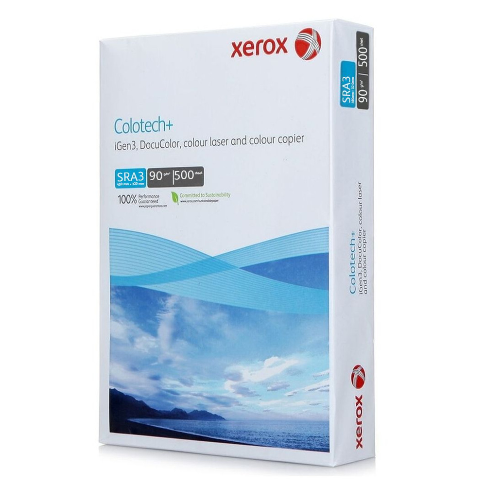 Бумага XEROX Colotech Plus Blue, 90г, SR A3, 500 листов (003R95838) #1