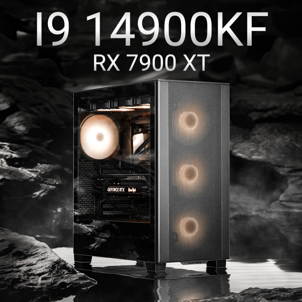 LIScomp Системный блок OXYGEN 14900KF (Intel Core i9-14900KF, RAM 32 ГБ, SSD 1000 ГБ, AMD Radeon RX 7900 #1