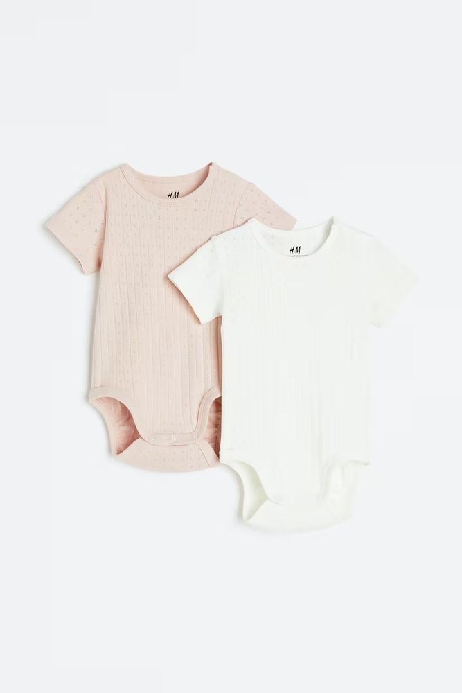 Боди H&M Organic Cotton, 2 шт #1