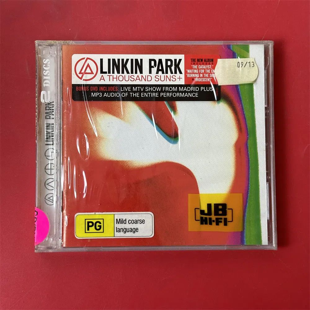 Linkin Park A Thousand Suns CD DVD настоящий Герметичная упаковка совершенно новый  #1