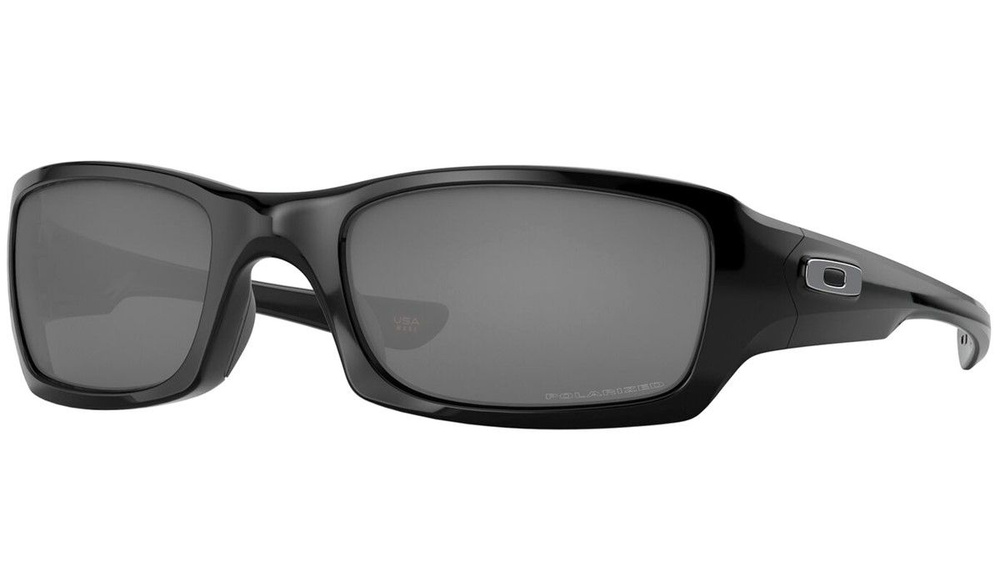 Oakley Fives Squared Black Iridium Polarized 9238 06 солнцезащитные очки #1