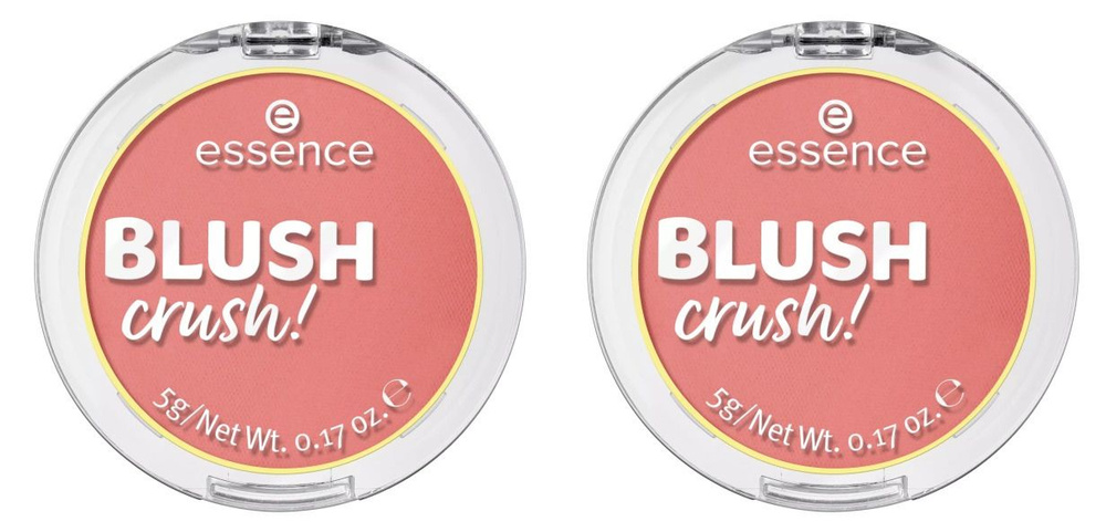 Essence Румяна Blush crush!, тон 20 Deep Rose, 5 гр, 2 шт #1