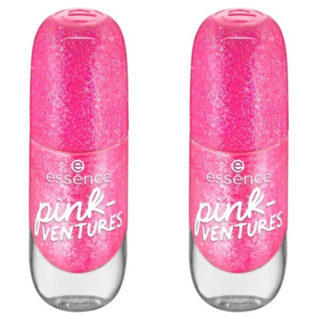 Essence Лак для ногтей Gel Nail Colour, тон 07 Pink Ventures, 8 мл, 2 шт #1