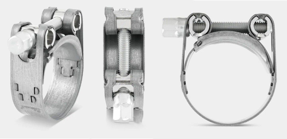 Хомут силовой 59-63мм Norma ND61, 3шт, Германия, оцинкованный #1