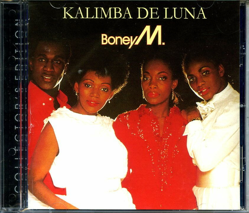 Музыкальный компакт диск BONEY M - Kalimba de Luna 1984 г (производство Россия)  #1