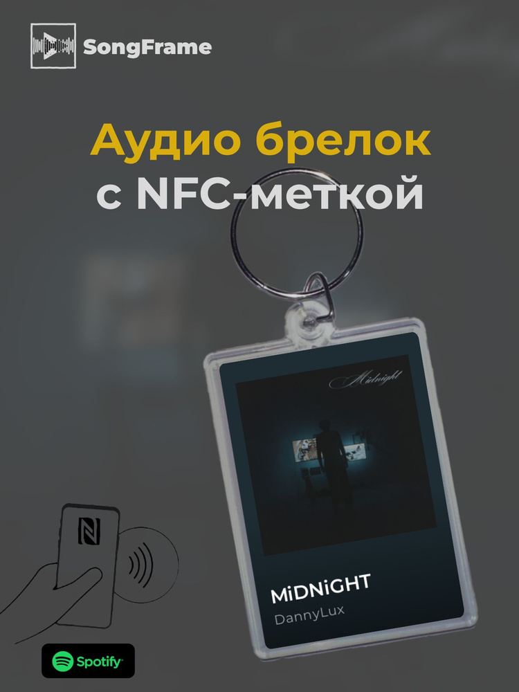 Брелок Spotify с NFC Трек: DannyLux - MiDNiGHT #1