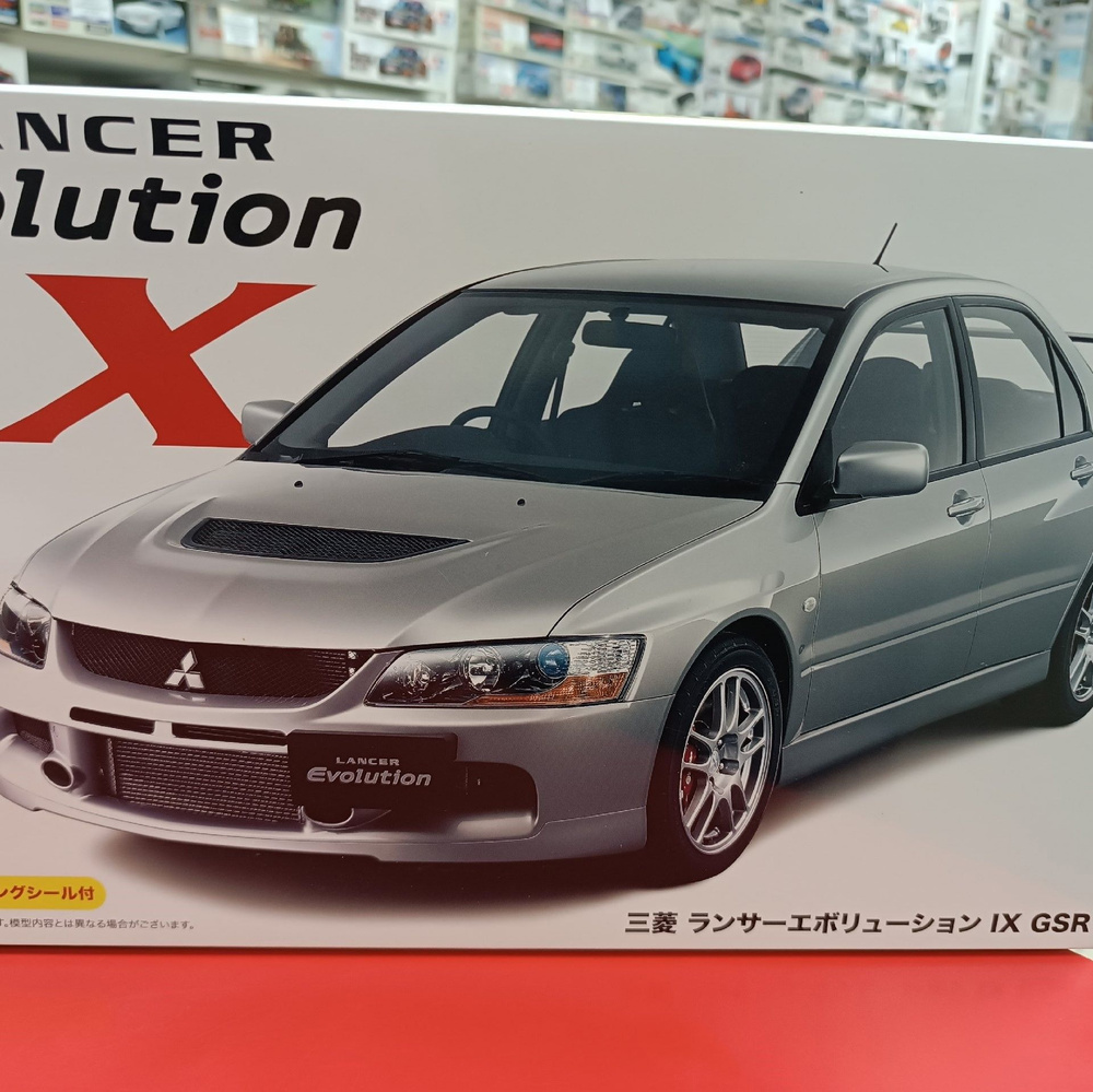 Сборная модель Fujimi 1:24 FU03918 Mitsubishi Lancer Evolution IX GSP #1