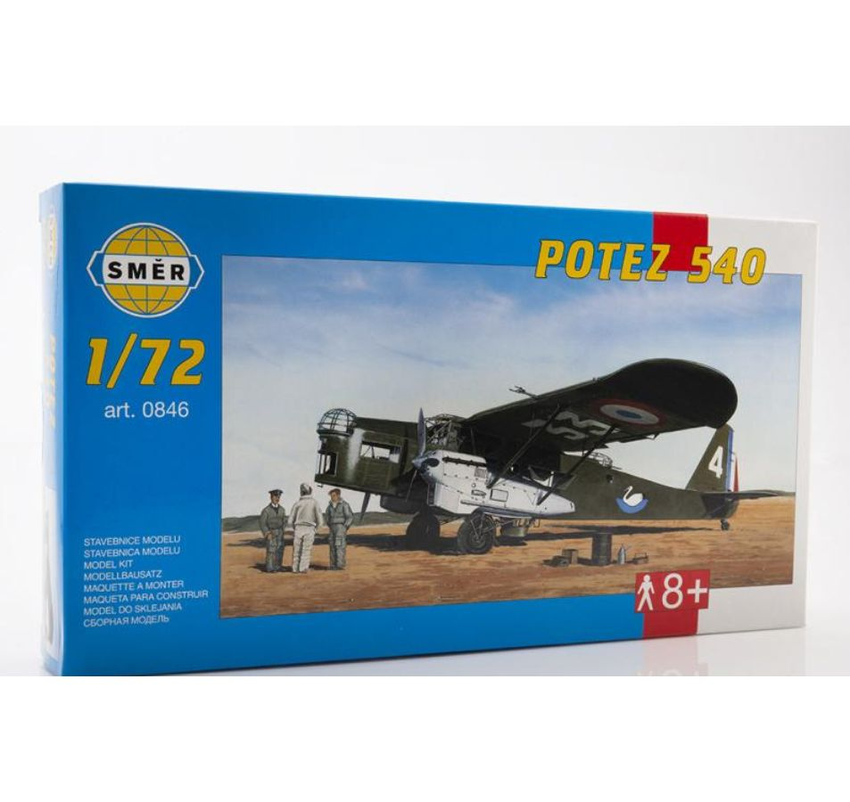 Сборная модель самолета Potez 540 1:72 SM0846 #1