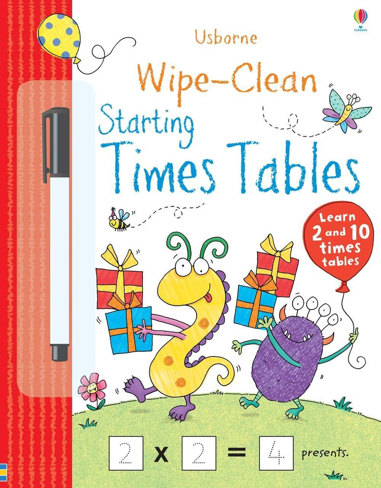 Usborne Wipe-clean starting times tables #1