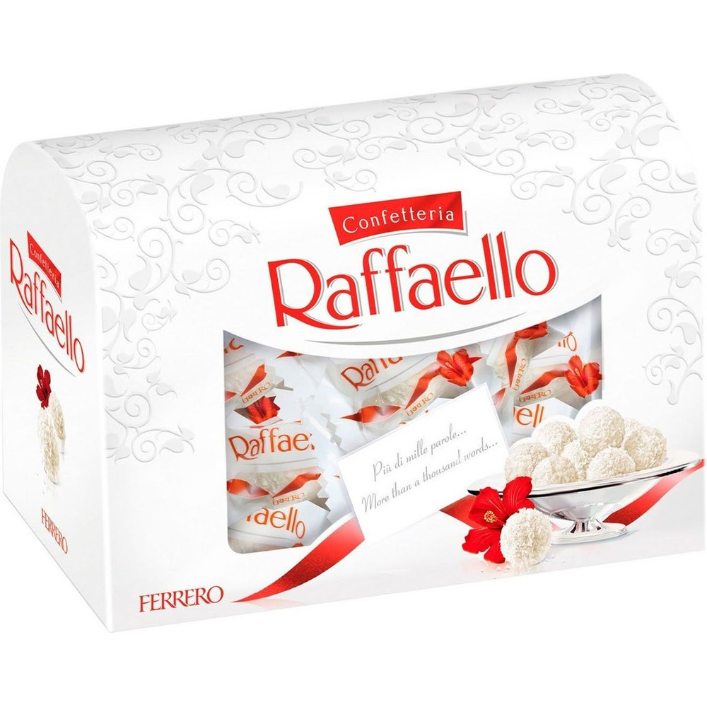 Конфеты вафельные Raffaello 240 г #1