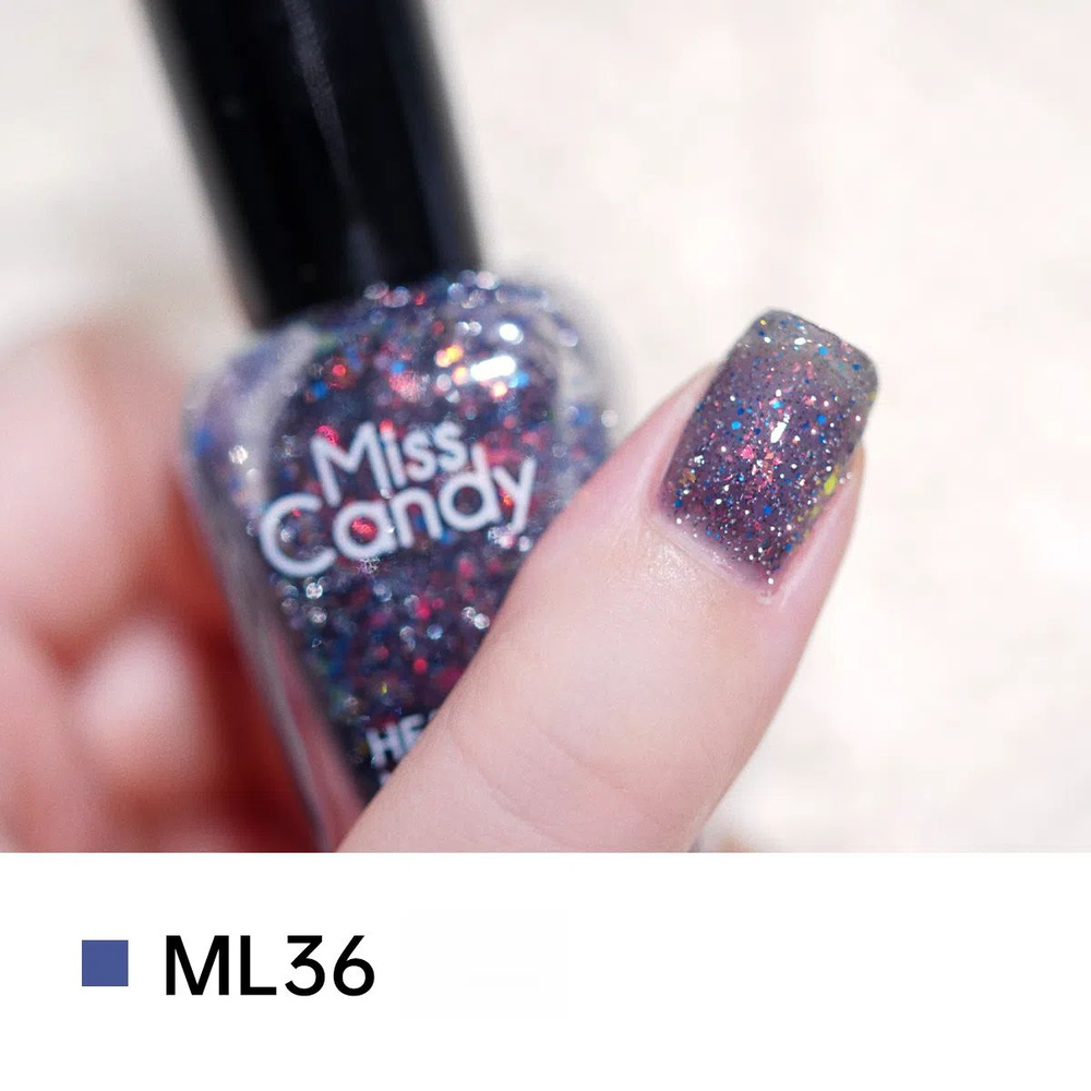 MissCandy Лак для ногтей HEALTHY NAIL COL OR 7ml #1