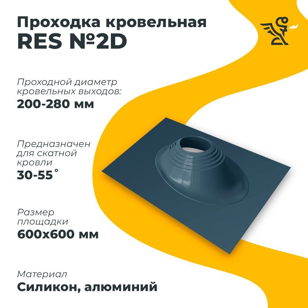 Мастер флэш "Roof Master" RES №2D 200-280 mm Графитовый #1