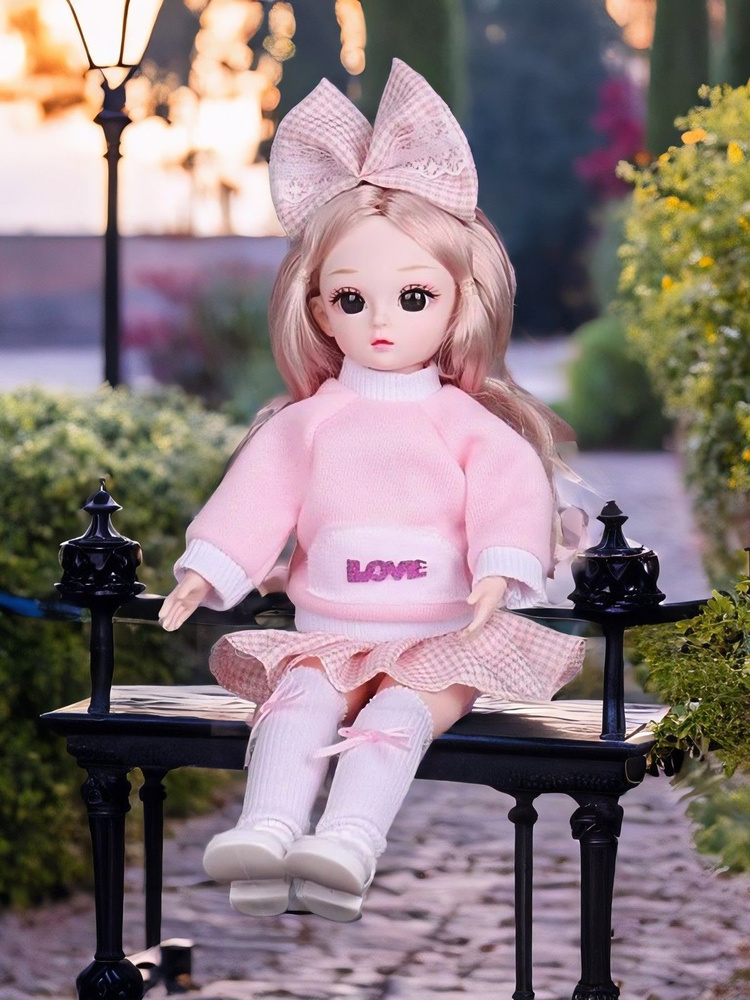 Кукла бжд шарнирная BJD игрушка пупс подарок девочке без подарочной коробки  #1