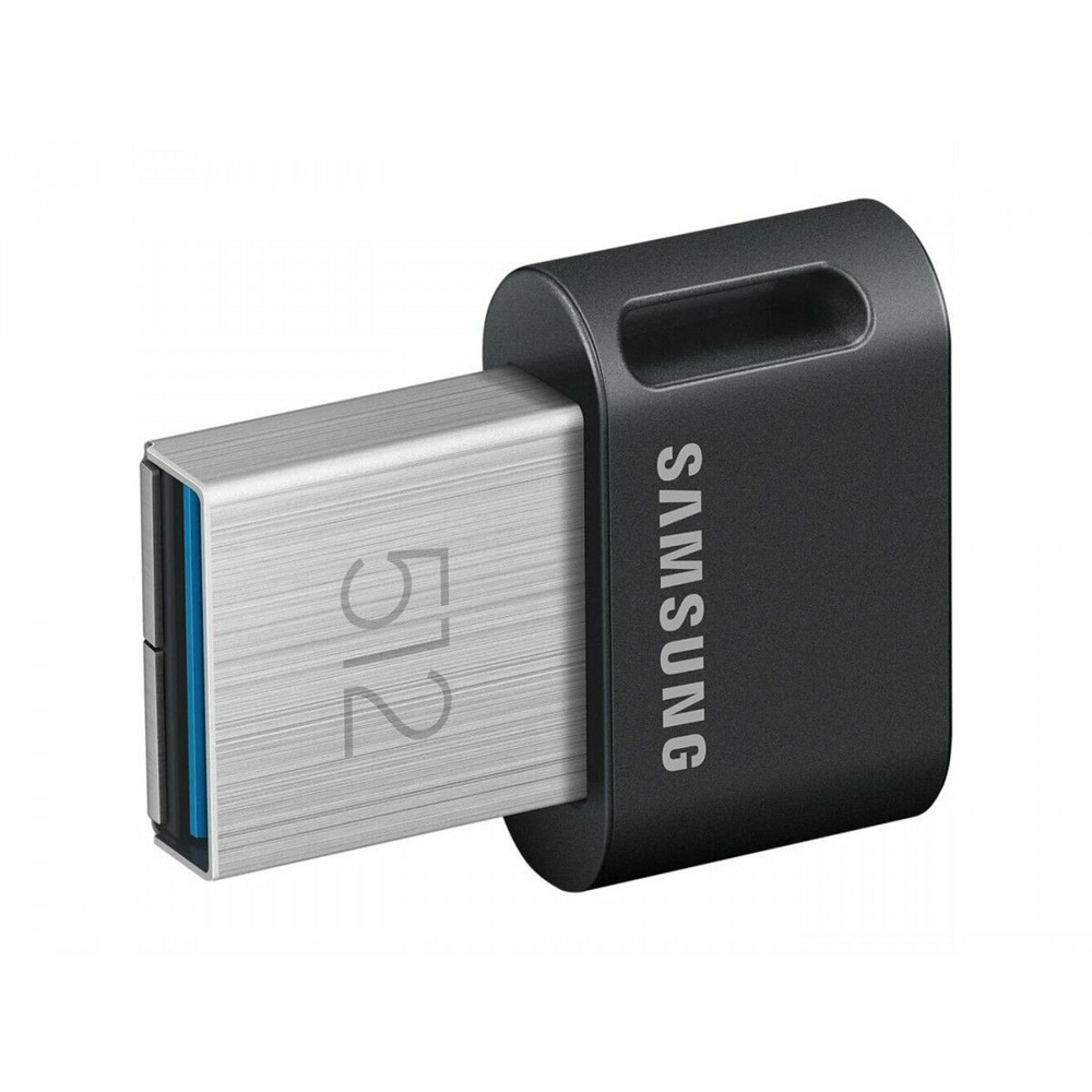 Samsung USB-флеш-накопитель Samsung Fit Plus 512Gb, USB 3.1, Черный MUF-512AB/APC 512 ГБ, черный  #1