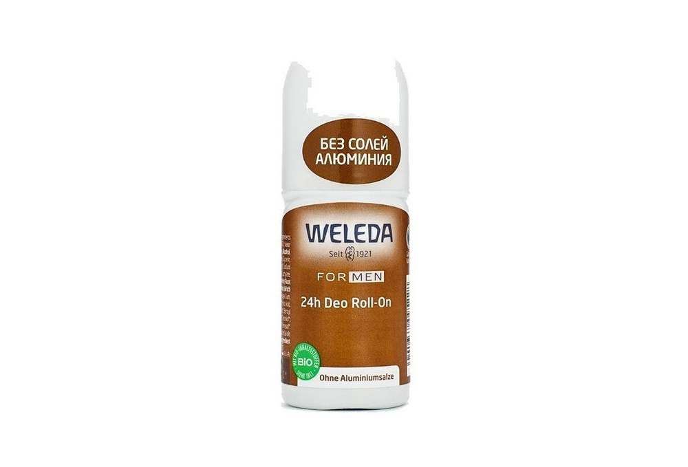 Мужской дезодорант 24 часа Weleda Deo Roll-On, 50 мл #1