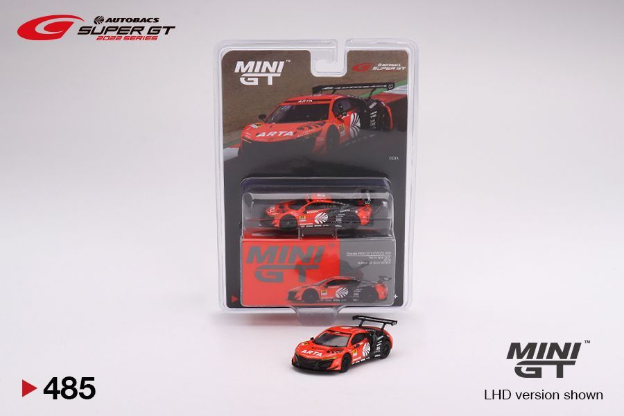 Коллекционная машинка MINI GT 1:64 Honda NSX GT3 EVO22 #55 ARTA 2022 Super GT Series LHD  #1