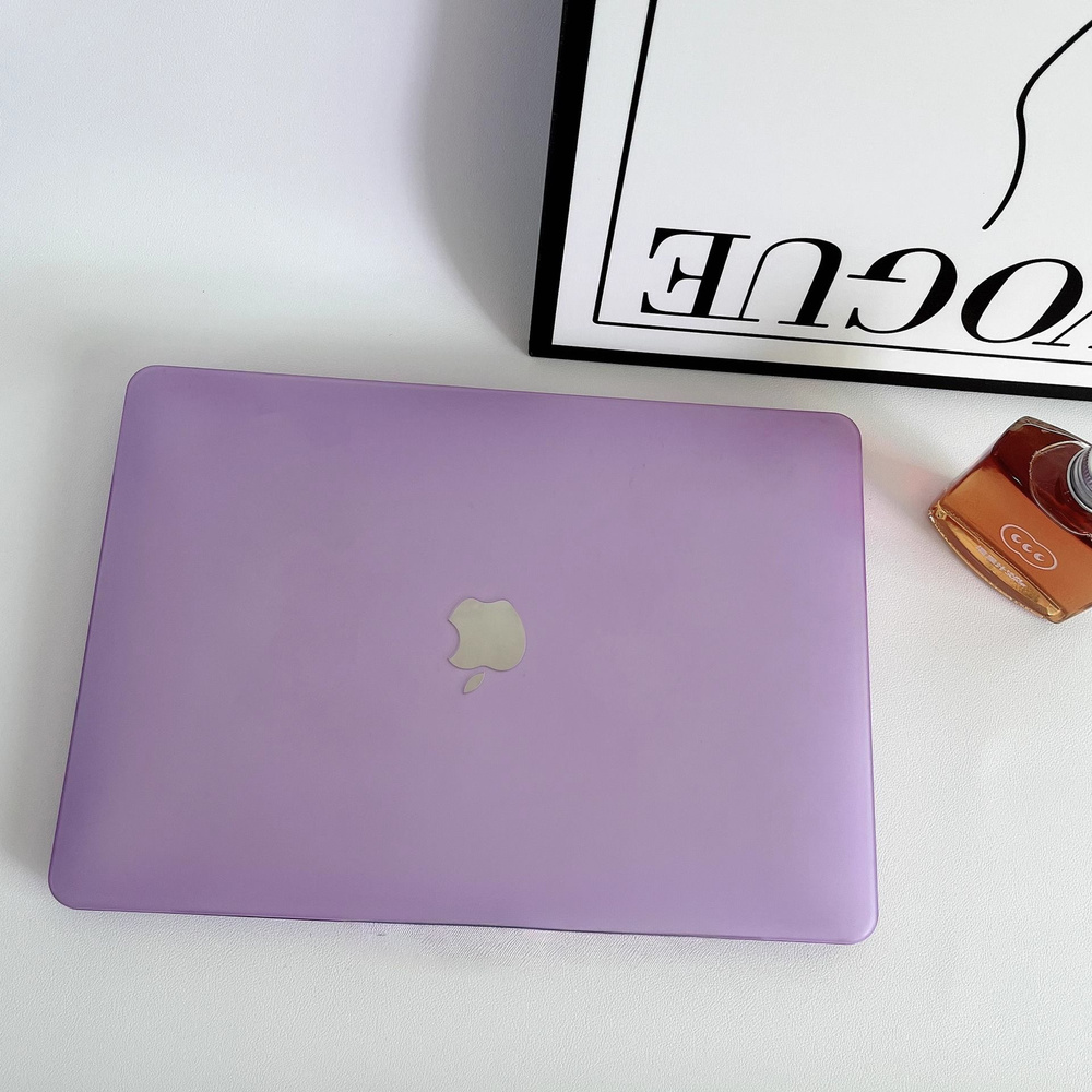 Жесткий кейс Macbook Чехол-накладка Case для Retina 12 ( A1534 )Матовый светло-фиолетовый  #1