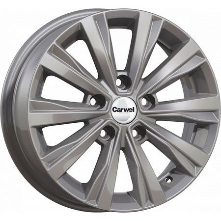 Carwel Амур 248 SB Колесный диск Литой 15x6" PCD5х100 ET40 D57.1 #1