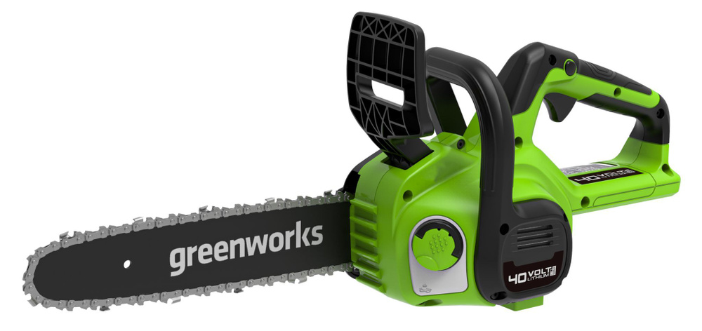 Greenworks Цепная пила аккумуляторная G40CS30II 40В 30см без АКБ и ЗУ (2007807)  #1