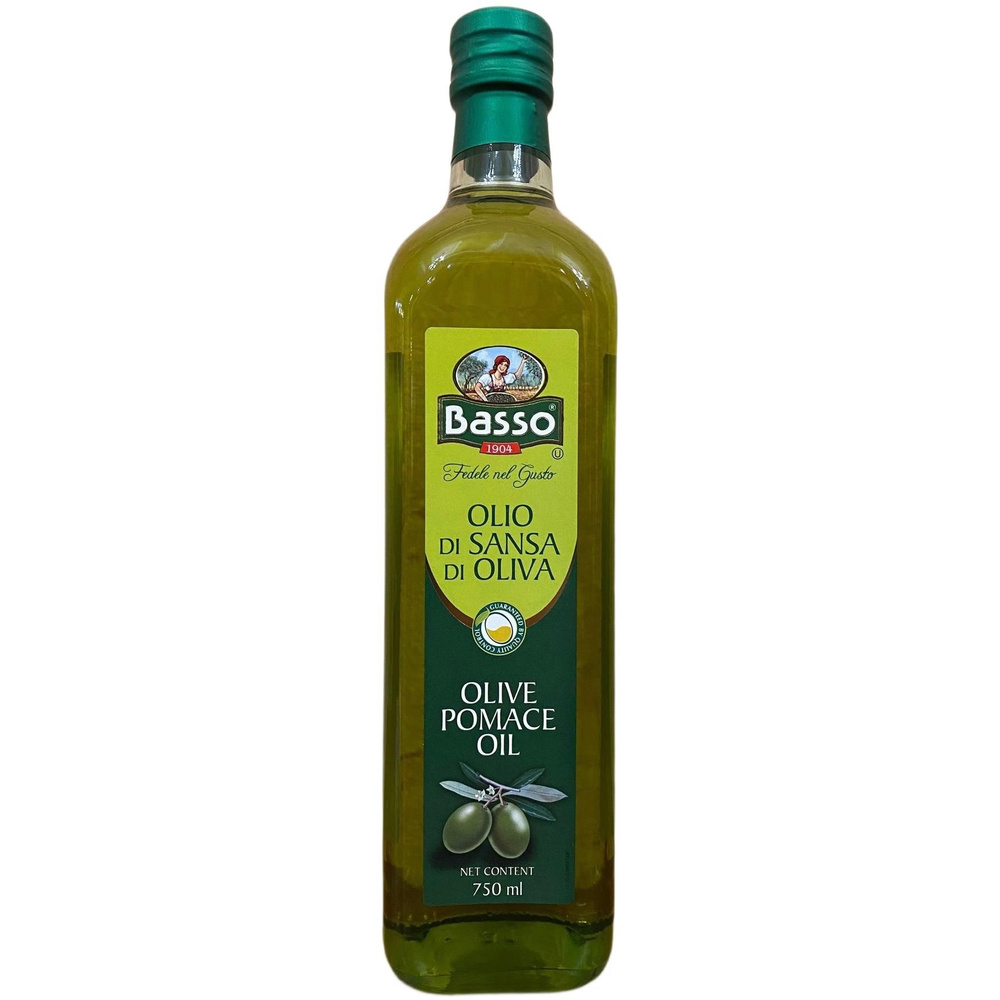 Оливковое масло BASSO Olio di Sansa (Pomace), 0,75 л, Италия #1