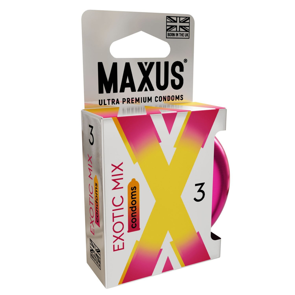 Ароматизированные презервативы Maxus Exotic Mix - 3 шт. #1