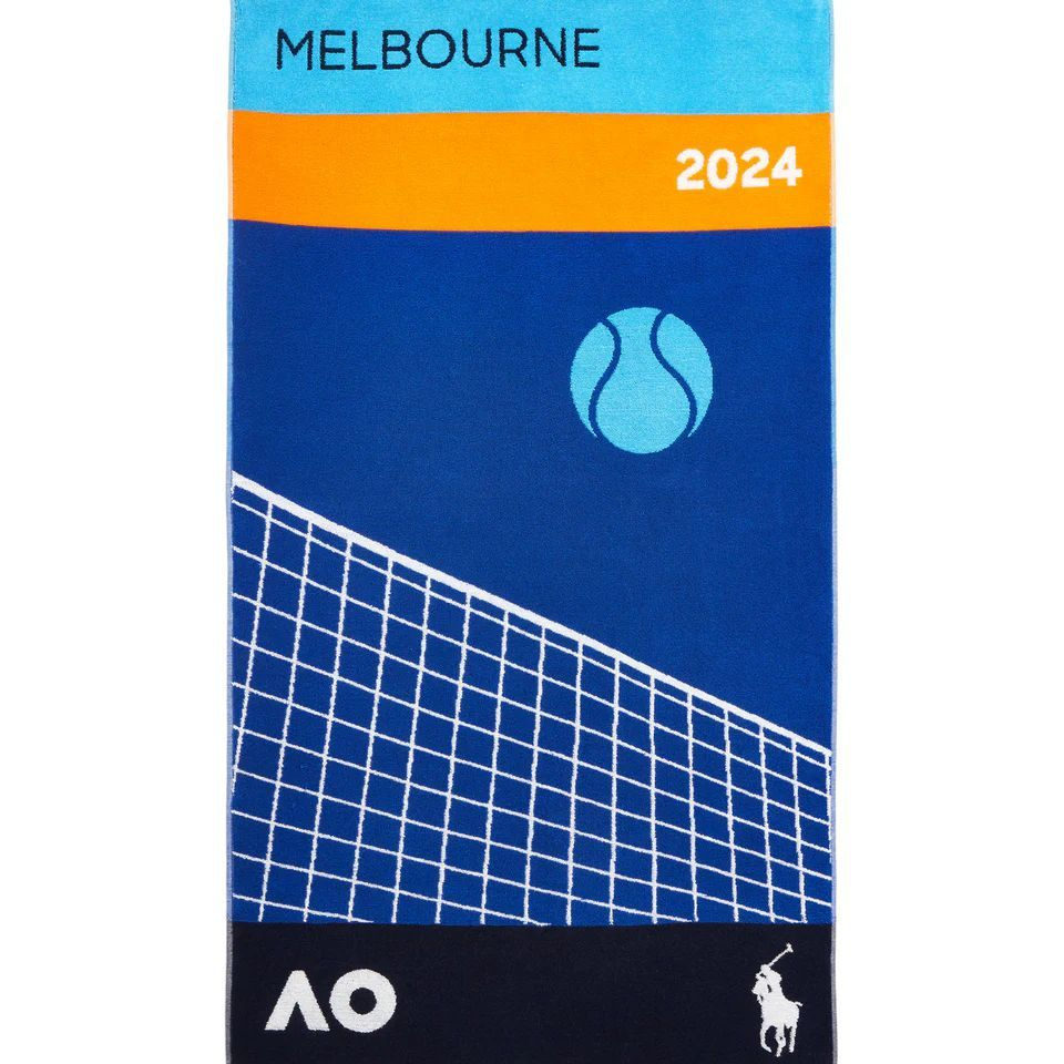 Теннисное полотенце Australian Open 2024 Royal Blue Ralph Lauren #1