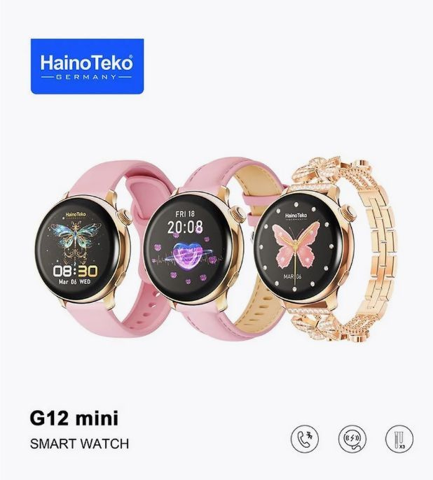 Haino Teko Умные часы G12 Mini, 34mm, золото #1