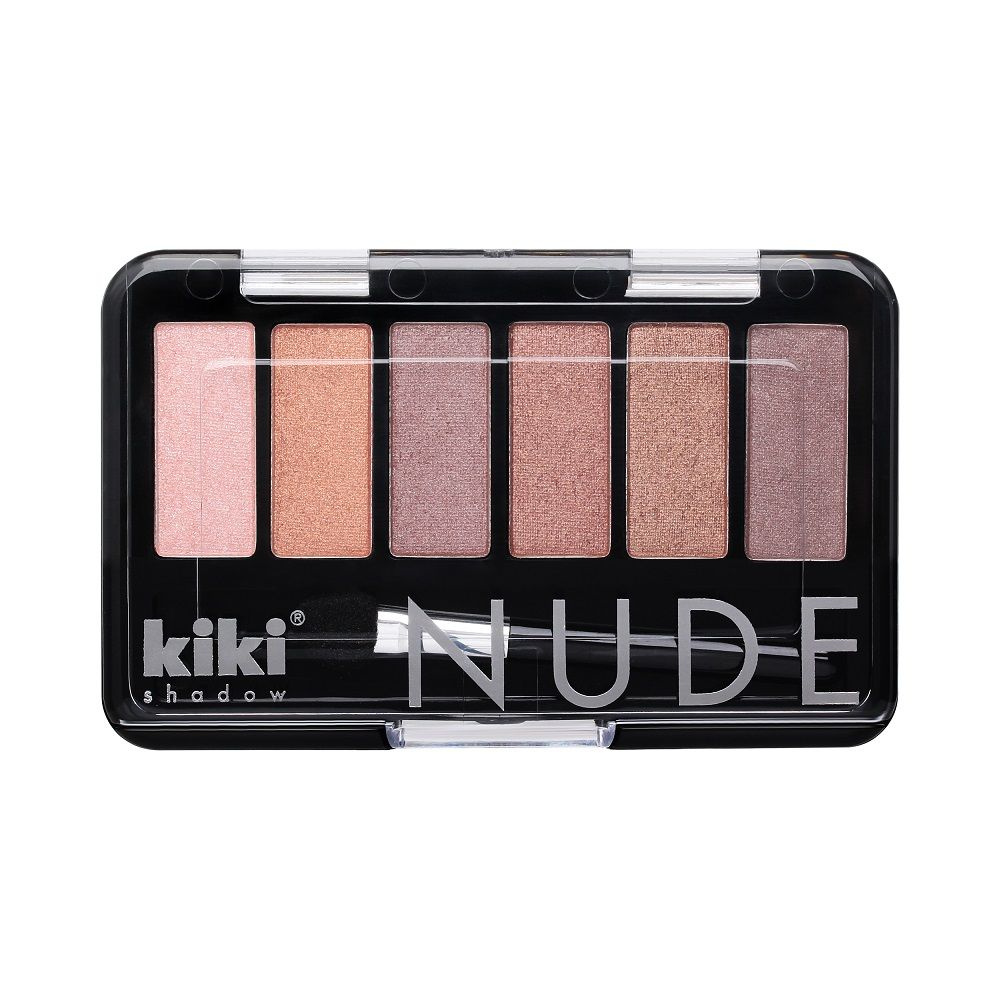 Тени для век Kiki Nude, 6 цветов, тон: 902, 2,76 г #1